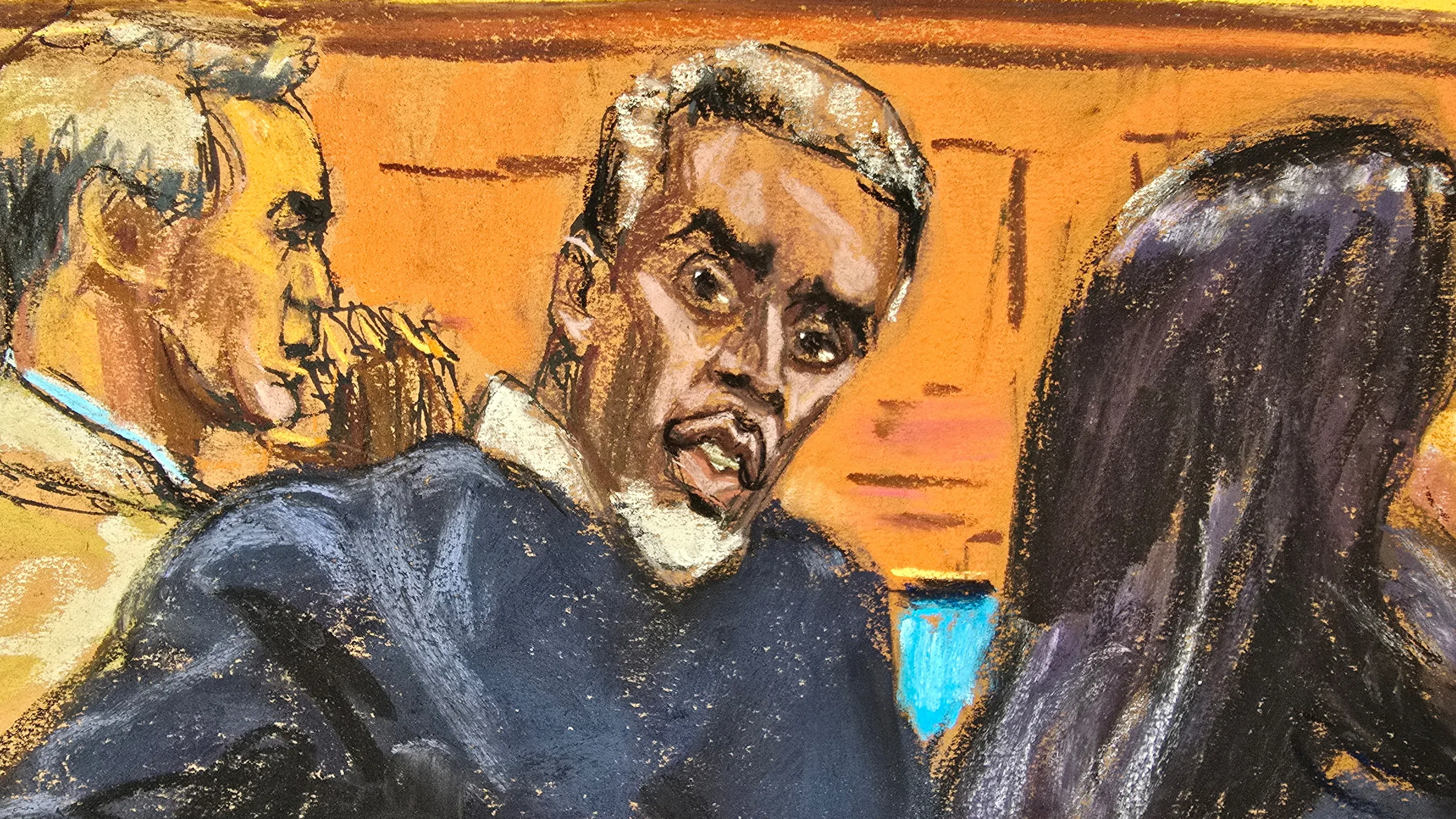 During the hearing, Diddy spoke publicly for the first time.