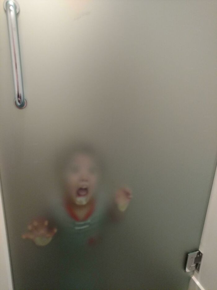 43. I Sat On The Toilet, Closed The Door, And My 2yo Decided I Wasn't Shitting Myself Fast Enough