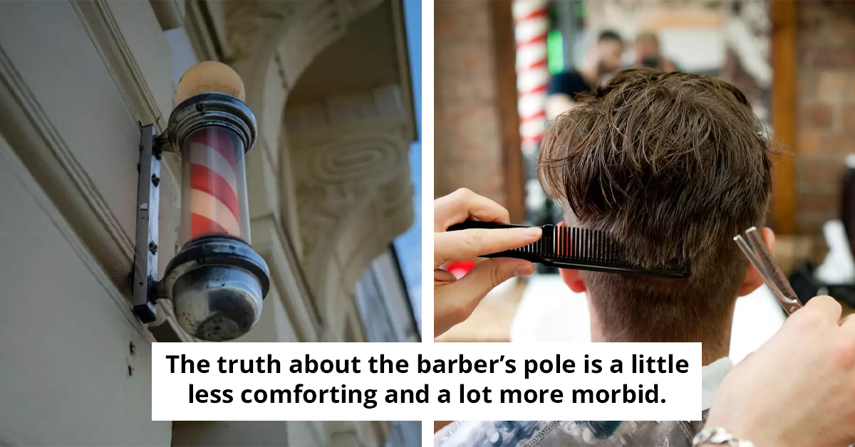 The Hidden Story Behind The Barber’s Pole That Will Give You Chills