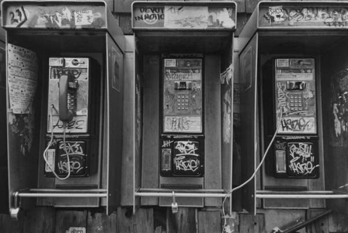 2. Your parents warned you about using the pay phone because it was filthy and infested with germs, and they were, sort of, right: