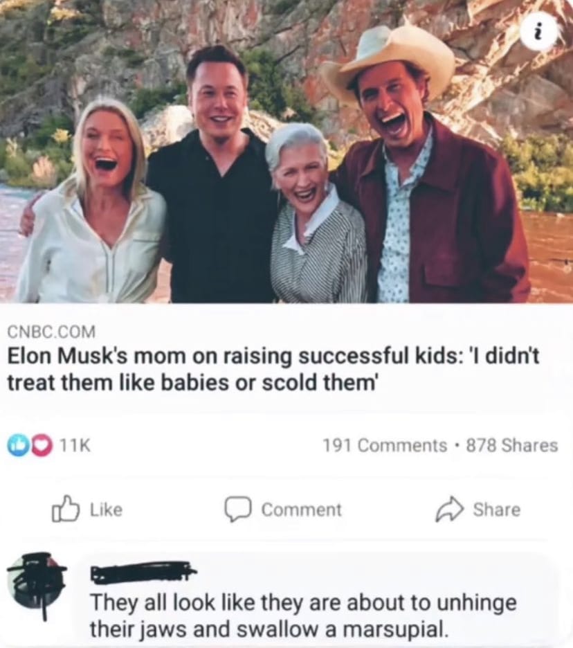 18. Elon Musk's mom is sharing her secret to having successful kids