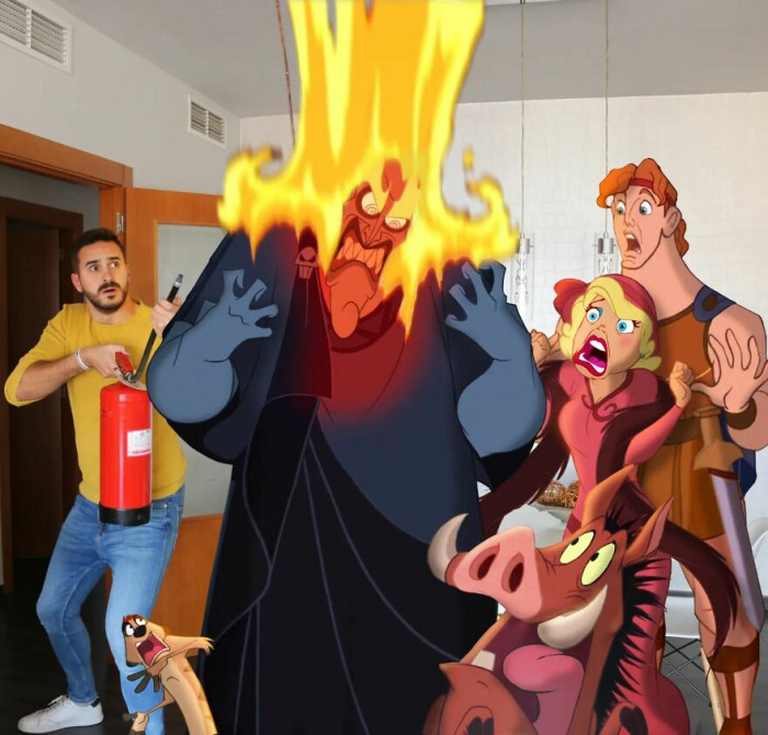 27. Would an extinguisher work if Hades is this mad?