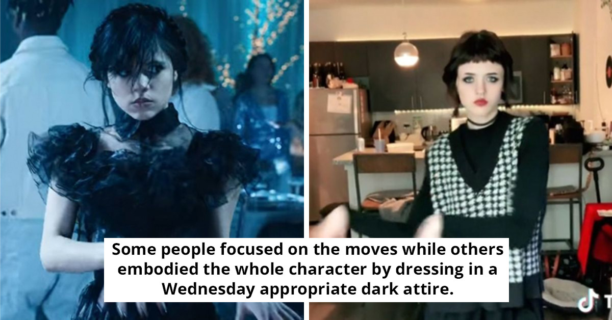 Here Is A Look At The Viral Wednesday Addam's TikTok Dance That Has Broken The Internet