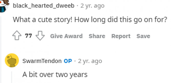 8. It went on for more than two years