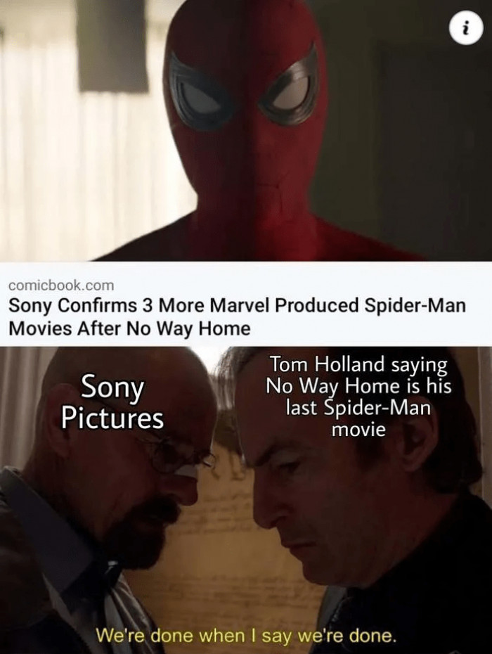 29. Sony milking Spiderman as usual.
