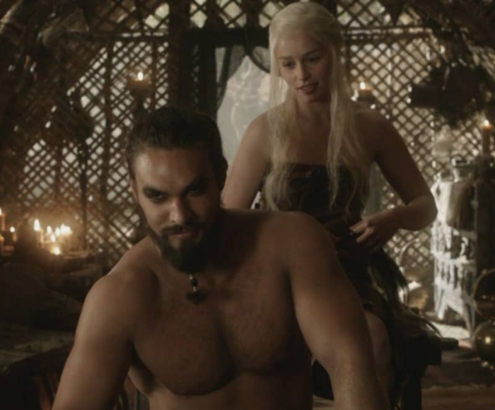 But Emilia later gave credit to her co-star, Jason Momoa, for teaching her that she was worthy of respect on set.