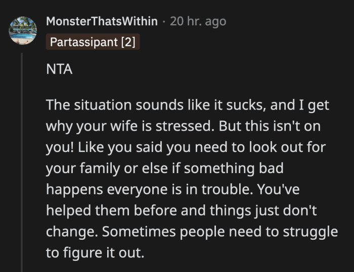 It's a sucky situation but it is not OP's responsibility to save his in-laws from a ditch of their own creation