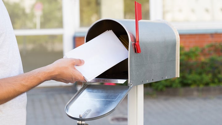 The postcard arrived with the regular mail, blending in with the rest of the day's deliveries.