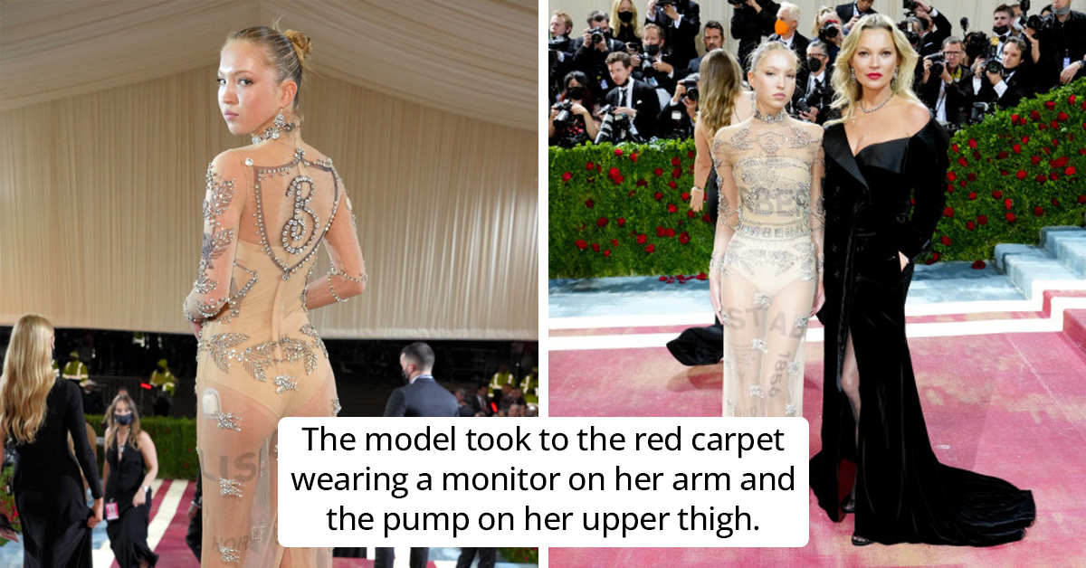 Lila Moss Wore Her Insulin Pump On The Red Carpet At The Met Gala, And It Couldn't Be More Refreshing