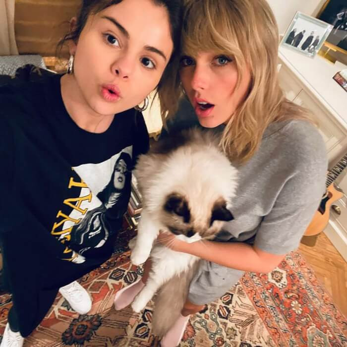 After everything they've been through, it would be very sad if Francia and Selena can't get past this. But, hey, at least she still has Taylor!