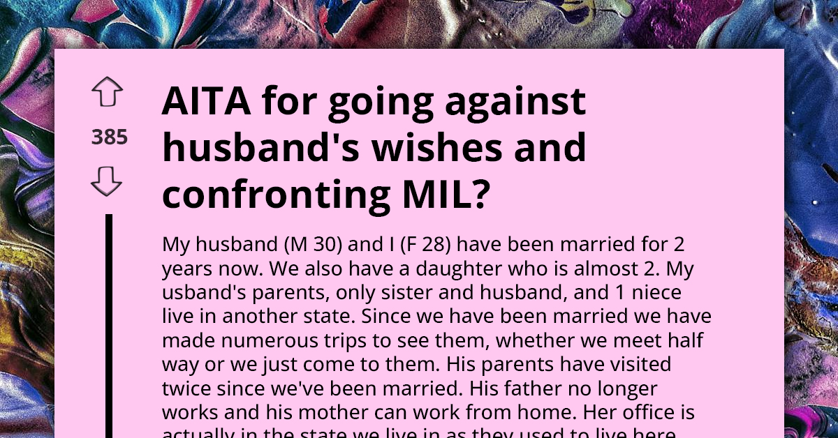 AITA For Confronting My MIL About Prioritizing Vegas Over Our Daughter