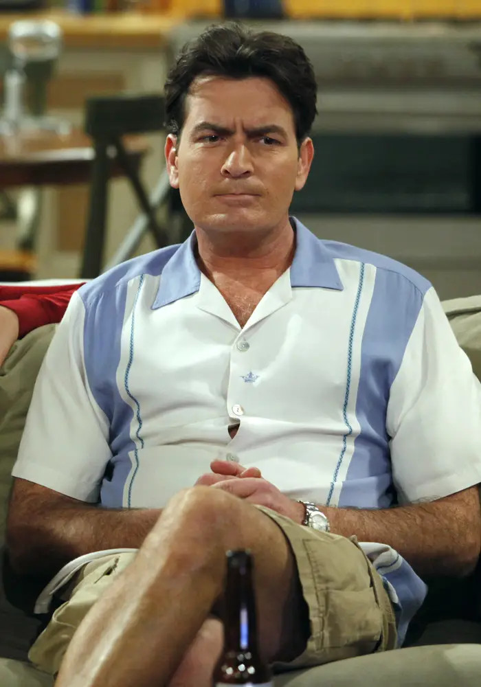 1. Charlie Sheen got sacked from Two and a Half Men for his turbulent behavior, drug use, and insulting comments.
