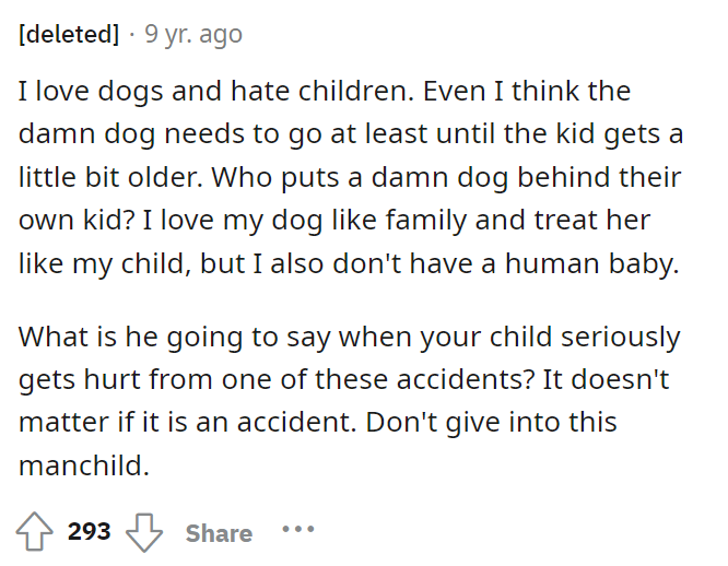 It seems like people did think that the dog needs to go after everything its put their daughter through.
