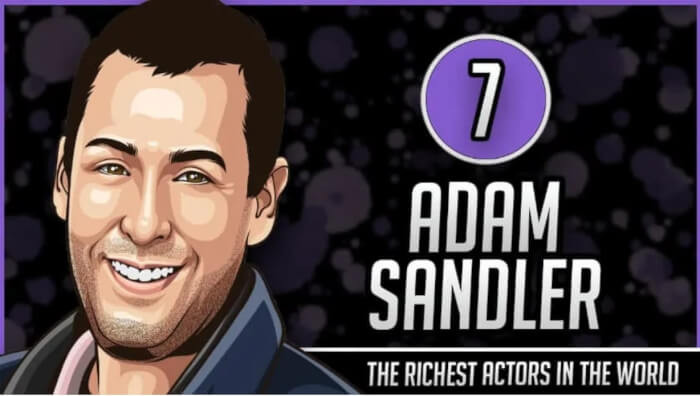 7. Adam Sandler Worth $420 million