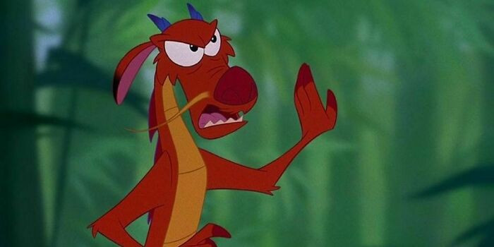 15. Mushu, a character appearing in 