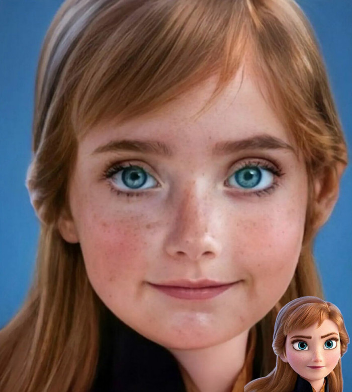 8. Anna from Frozen