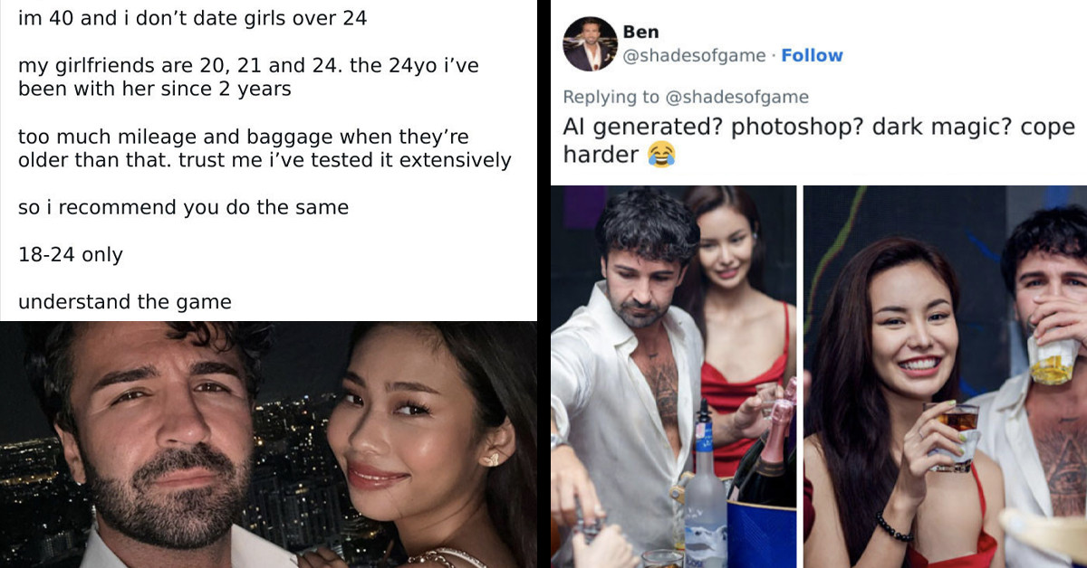 40-Year-Old Man Sets The Internet Ablaze With Controversial Tweet Urging People To Only Date Women Under 24