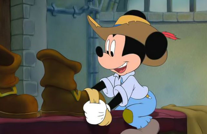 46. Mickey's outfit count is about 300.