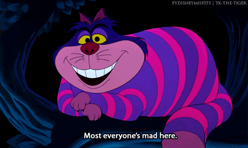 13. The Cheshire Cat from Alice in Wonderland