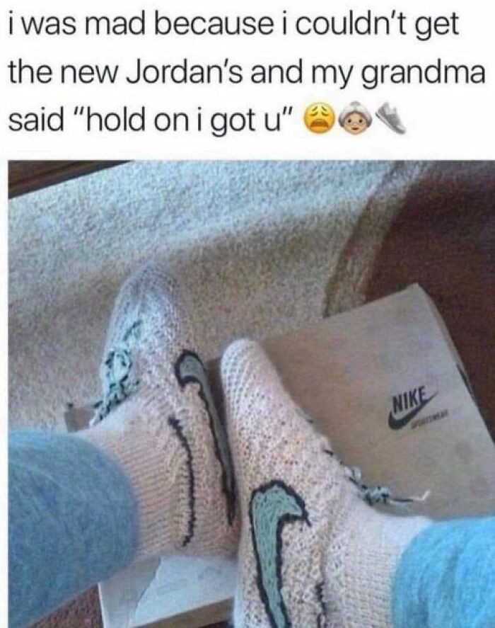 8. Grandma to the rescue