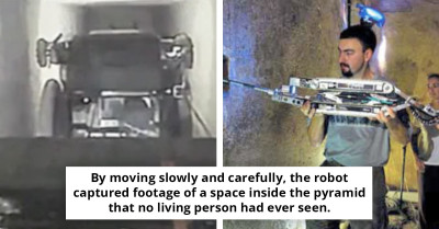 Unseen Footage Uncovers Hidden Secrets Of The Great Pyramid Of Giza