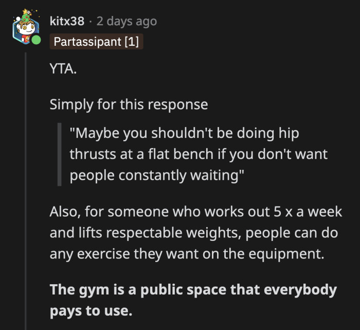 Gym Bro Gets Accused Of Breaking Gym Etiquette After Standing Near An ...