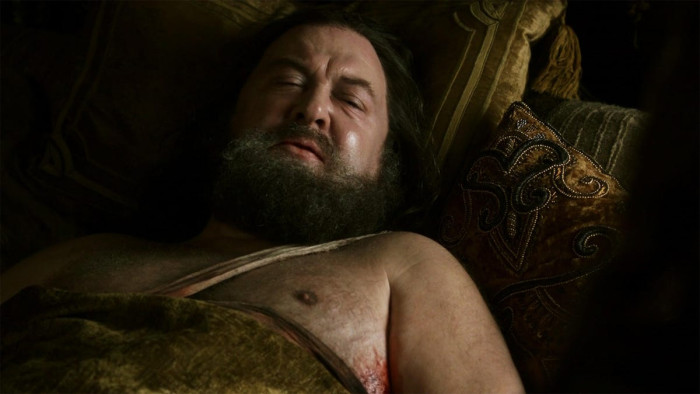 Robert Baratheon: Gored by a boar