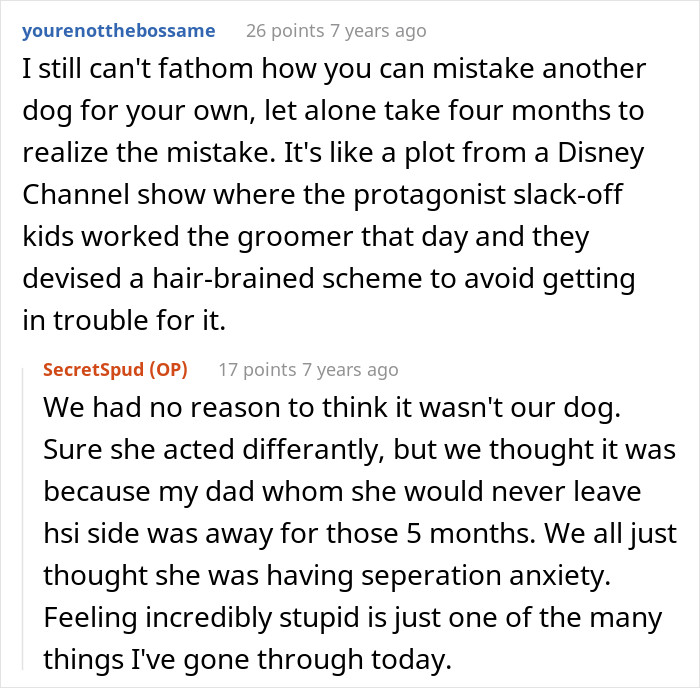 It was definitely weird how they didn't immediately know, but hey, if were were in their place, we honestly would have no idea, too.