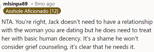 Jack should treat OP's girlfriend with respect, even if he doesn't want a relationship with her.