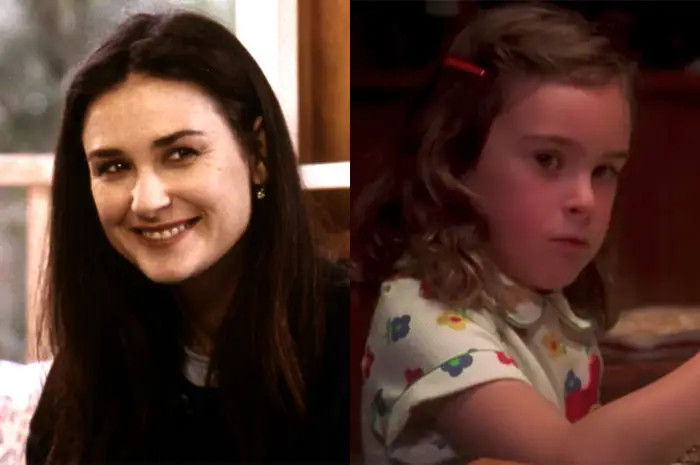 3. Demi Moore and her daughter Rumer Willis in Now And Then