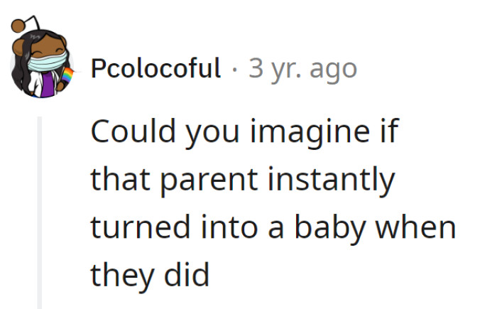 Instant baby transformation with a bite—the ultimate parenting power move!