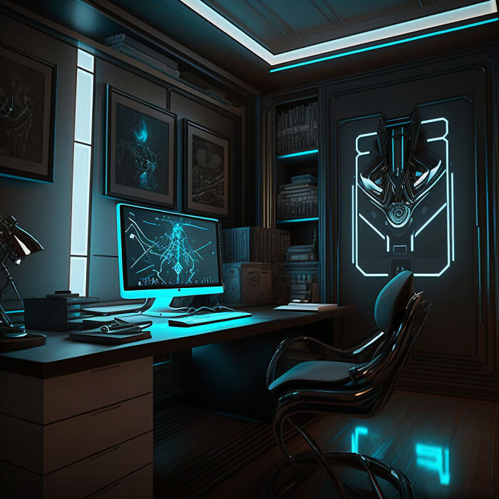 5. Home Office of Tron