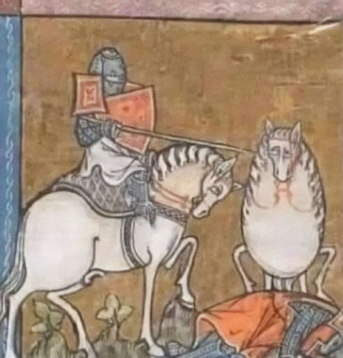 17. Clearly, the artist haven't been facing horses that way