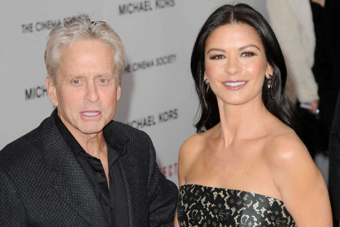 1. Catherine Zeta-Jones and Michael Douglas