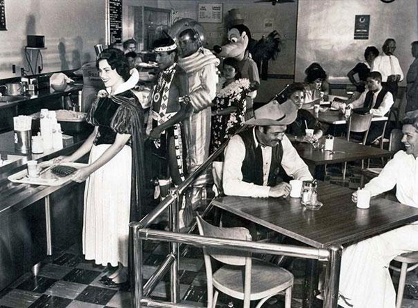Insider’s view of Disneyland's employee cafeteria, 1961—where the magic happens between shifts