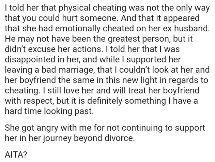 Woman Shares How Disappointed She Is In Her Daughter For Divorcing Her