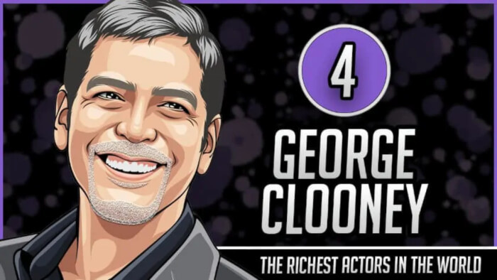 4. George Clooney Worth $500 Million