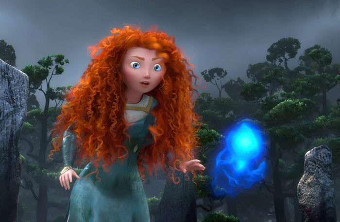 24. Disney created a special animation software just to design Merida's hair.