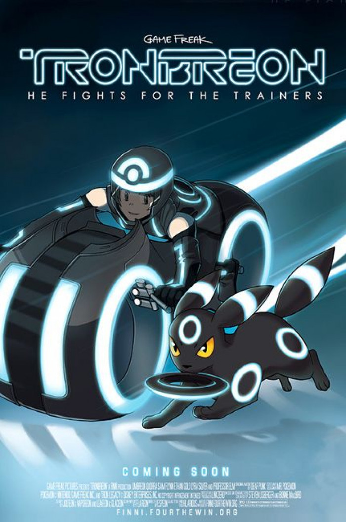 2. Umbreon starring in Tron