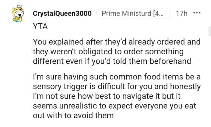 This Redditor isn't sure how best to navigate things