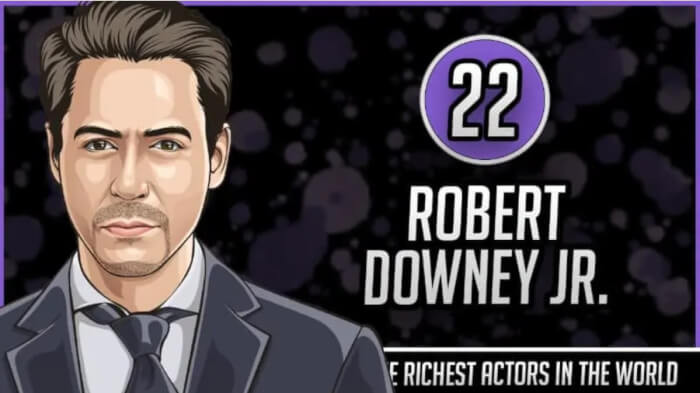 22. Robert Downey Jr. Worth $300 million