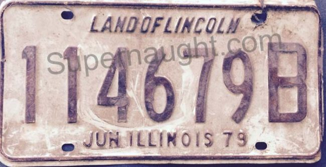 9. This license plate was once owned by serial killer John Wayne Gacy, initially registered to his snowplow before his arrest.