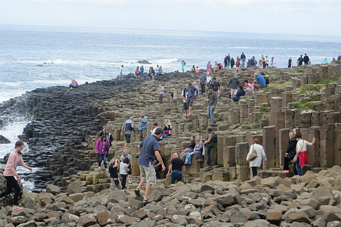 The Giants Causeway.