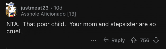 It's cruel to make a child go through that.