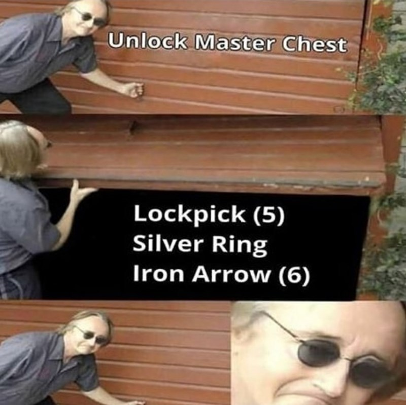 19. Unlock Master Chest