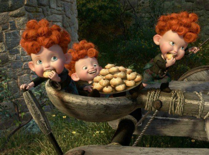 1. The Empire Biscuits from the movie, Brave