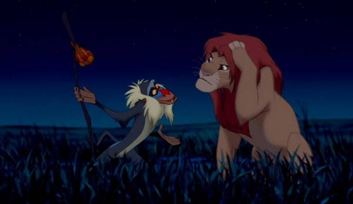 25. In The Lion King, Simba decides to return to Pride Rock:
