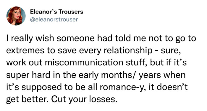 8. It's not worth saving every relationship