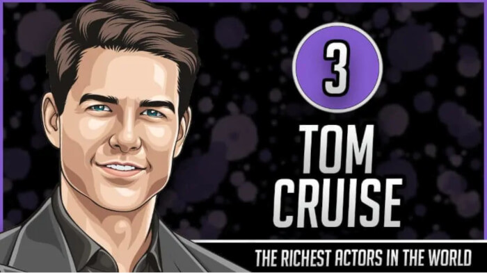 3. Tom Cruise Worth $570 Million