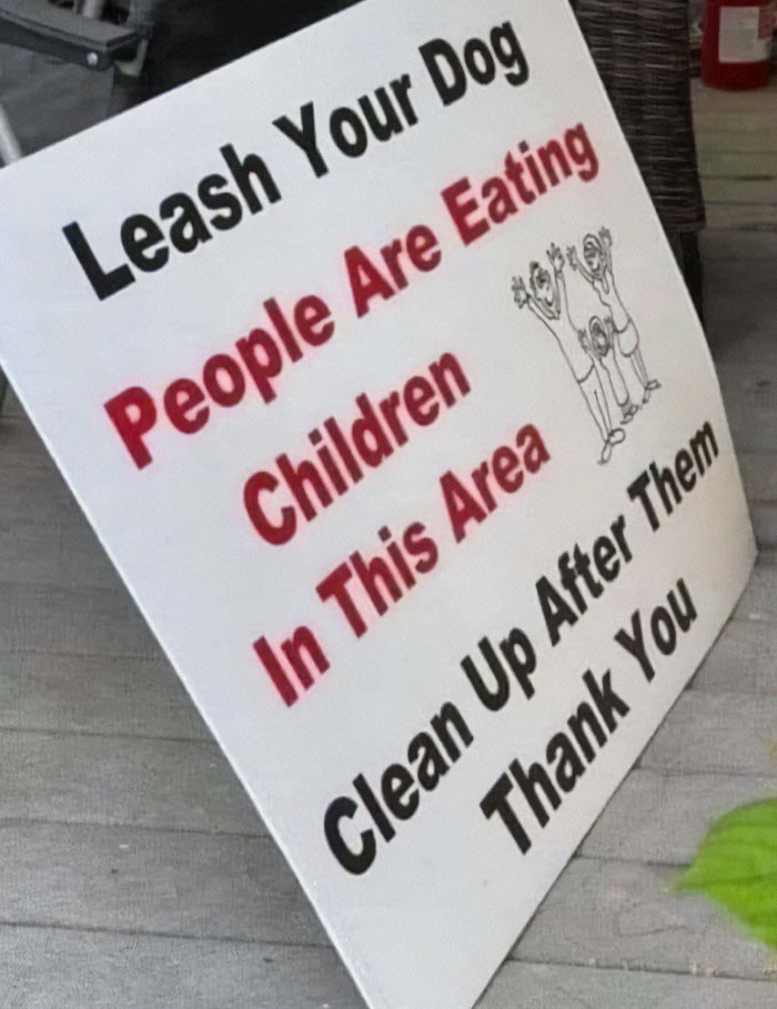 31. Are they sure the dogs are danger?